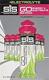 Science in Sport Go Isotonic Energy Gel with Electrolyte, 60 ml - Raspberry, Pack of 6