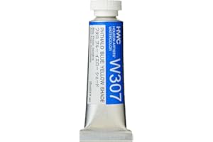 Holbein Artists Watercolor Phthalo Blue Yellow Shade 15ml by Holbein Artists Watercolor