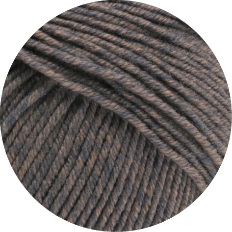 LANA GROSSA COOL WOOL melange, 136 - Rosenholz / Dunkelgrau meliert
