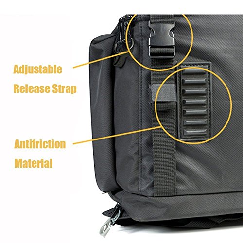 Caden Multifunktions-Wasserdichte Universal UAV Drones Rucksack Tasche für Quadcopter Drone und Canon, Nikon, Sony, Olympus, DSLR SLR Kameras, passen alle DJI Phantom 4/3/2 Serie, GoPro Kameras - 7