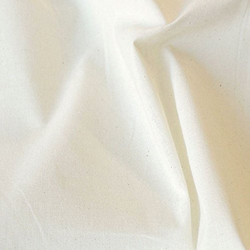 TOLKO® Baumwollstoffe Meterware Nessel ROH-Baumwolle naturfarben als Dekostoff (Breite: 220 cm | leicht) - 3