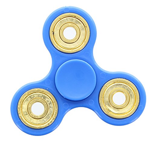 Fidget 3-Prong Hand Spinner: Blue Fidget 3-Prong Hand Spinner: Blue