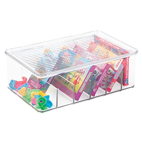 InterDesign 39540EU Clarity Nagellack und Kosmetik-Box mit Deckel, durchsichtig - 6