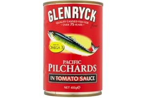 Glenryck Pacific Pilchards in Tomato Sauce - 12 x 400g