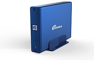 Sonnics 3TB Blue External Hard Drive USB 3.0 Compatible with XBOX ONE / PS4 / Windows PC/Mac (Desktop not Portable)