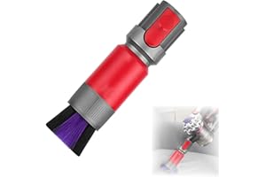QiNu Cepillo Polvo para Dyson V7 V8 V10 V11 V15 Outsize, Cepillo para ácaros para Dyson, Cepillo Eliminar el Polvo para Dyson, Cepillo Sin Rastros para Dyson Aspiradoras Accesorios de Recambio
