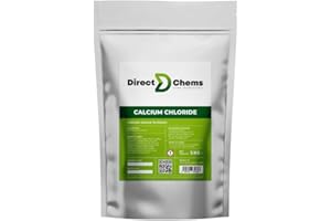 DIRECTCHEMS Calcium Chloride Flakes for Plants - Fertiliser 1KG 5KG 25KG | Dust and Moisture Control | Promote Plant Growth