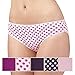 Debenhams Womens Pack Of Five Pink, Navy And Purple Daisy Print Bikini Briefs 10