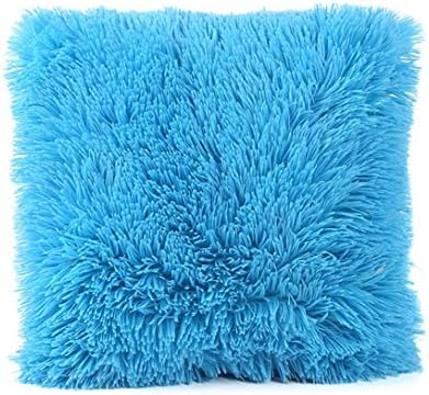 kaifongfu sales,Pillow Case Sofa Waist Throw Cushion Cover Home Decor (Sky Blue)