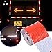 Produktbild Sedeta® 7 x 5cm 3M Klebstoff reflektierende Warnsicherheitsband Dekorative Rot Weiß HoneycombTapes Reflektieren Aufkleber reflectante