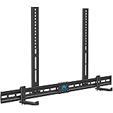 Mounting Dream Universal Soundbar Halterung für Soundbars mit/ohne Montageloch, mit Anti-Rutsch-Sockelhalter (87.5-154mm), an
