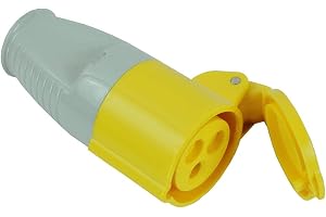 Faithfull FPPCOUP110 110v Coupling Socket 16A For 110v Trailing Leads