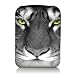 Produktbild Luxburg® Design Tasche Hülle Sleeve Etui für Kindle Paperwhite, Kindle Voyage 6 Zoll, Tolino Vision 4 HD / Vision 3 HD / Vision2 / Vision 1 / Shine 2 HD, Tolino Page, Sony PRS-T3, Pocketbook Touch Lux 3, Motiv: Tigeraugen