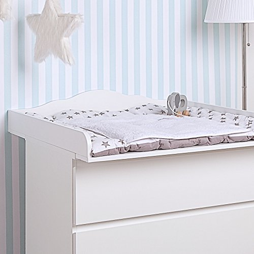 "Cloud 4" Changer, Changing table top for IKEA Malm dresser