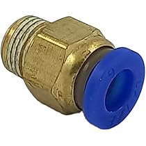 Raccordi Pneumatici Push-In G 1/8" Per Tubo 6 Mm - Set Da 4, IQS Standard - Foto 8