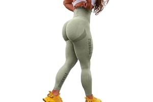 STARBILD Seamless Scrunch Bums Leggings Gym Butt Lifting High Waist Leggings Gym Workout Clothes for Women Push Up Yoga Pants Gym Sports Leggings, XS/S/M/L/XL