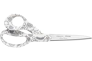 Fiskars x Iittala scissors 21cm, Frutta black and white box