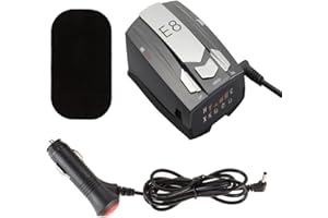 KKPLZZ Automatyczny detektor radarowy, prędkość komunikatu głosowego, cyfrowy czujnik głosu, system alarmowy prędkości pojazdu, tryb miejski/autostradowy, automatyczne rozpoznawanie 360 stopni