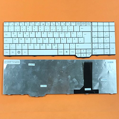 Preisvergleich Produktbild kompatibel mit Fujitsu Siemens Amilo Li3910 DEUTSCHE - Weiß Tastatur Keyboard