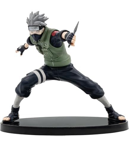Banpresto Figura Grandista Hatake Kakashi, Naruto Shippuden, Statua Collezionabile Da 29 Cm, Licenza Ufficiale