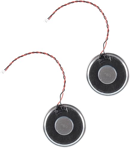 YINETTECH Magnetischer Lautsprecher – 2 W, 8 Ohm, Rund, 40 Mm, Mit JST-PH2.0 Stecker – 2 Stück – Für DIY & Elektronikprojekte