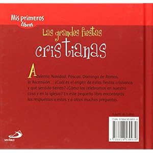 Las grandes fiestas cristianas (Mis primeros libros)