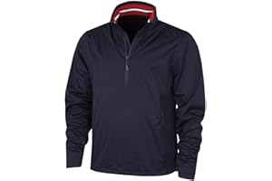 Calvin Klein Mens 2025 Waterproof Half Zip Stretch Golf Jacket