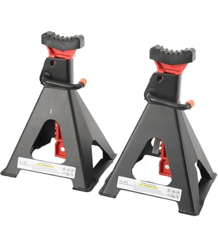 2 Tonne Heavy Duty Hydraulic Trolley Floor Jack & 3 Ton Axle Stands - View #11