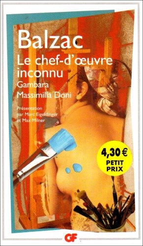 couverture de : Le chef-d'oeuvre inconnu Gambara Massimilla Doni