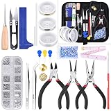 ❤️ Debe herramienta de accesorios de la joyería - El kit de reparación de la cadena de joyería y hace que la cadena de reparación fácilmente y sin problemas. Es ideal para los amantes de la joyería profesionales o aficionados y principiantes que llevan a cabo su proyecto de joyería, su proyecto de cuentas de joyas, su reparación de joyería y otros proyectos de bricolaje