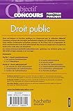 Image de Objectif Concours Fiches Droit Public