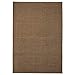 Produktbild Festnight Webteppich Sisal-Optik Indoor/Outdoor Teppich Textilgewebe Teppiche 160 x 230 cm Braun für Wohnzimmer, Balkon oder Terasse