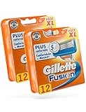 Gillette Fusion Rasierklingen für Männer 2x 12 Stück in...