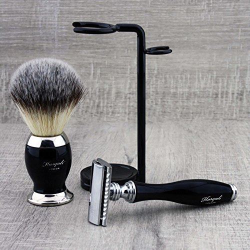 Synthetic Brush & DE Safety Razor Perfect as a Gift. - Image 5