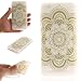 Produktbild Hülle für Xiaomi Redmi 5A , IJIA Weiss Mandala Blume TPU Weich Silikon Stoßkasten Cover Handyhülle Schutzhülle Bumper Handytasche Schale Case Tasche für Xiaomi Redmi 5A (5.0")