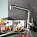 Produktbild Homelody Wasserhahn mit herausziehbarem /Ausziehbar Brause Küchenarmatur Spültischarmatur Wasserkran Mischbatterie Einhandhebelmischer Armatur für Küche
