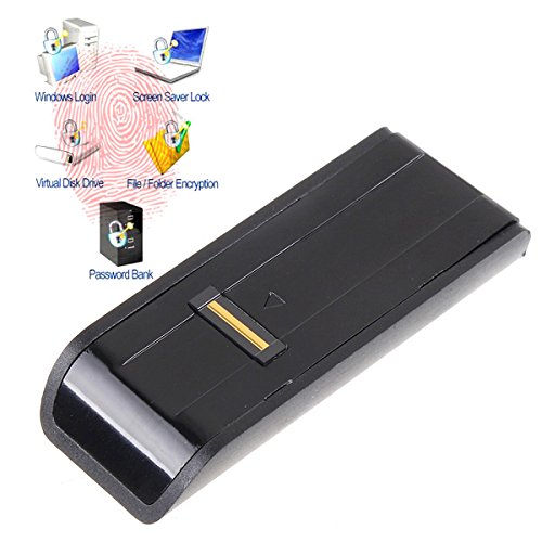 KKmoon Sicherheit USB Biometrik Fingerprint Reader Password Lock für Laptop PC - 6