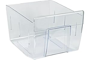 ensipart Gemüseschublade für Kühlschrank kompatibel mit AEG 224713924/5 2247139245 Gemüseschale für Kühlschrank Gemüsebehälter für KühlGefrierKombination