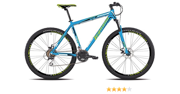 Legnano Bicicletta 605 andalo 29'' Disco 21v Taglia 48 Blu (MTB  Ammortizzate) / Bicycle 605 andalo 29'' Disc 21s Size 48 Blue (MTB Front  Suspension) : Sport e tempo libero