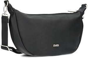 Zwei Damen Handtasche Mademoiselle.M M70 Moon-Bag 4 Liter Trend-Tasche in Halbmond-Form vielseitig als Bauchtasche Crossbody-Bag Abendtasche Umhängetasche zu tragen