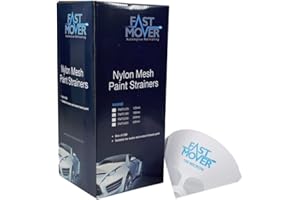 FAST MOVER TOOLS Fast Mover FMT5190 190 micron Fine Paper Paint Strainers Nylon Filter Mesh x 250 Suitable For Solvent Based Paints