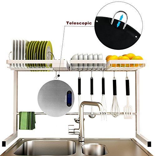 Digitale Küchenwaage, GIMARS Digitalwaage Haushaltswaage mit Haken zum Aufhängung Hohe Präzision auf bis zu 1g ( 5kg Maximalgewicht ) - 7