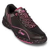 Rechtshänder Schuhe nur HAMMER Damen Vixen Bowlingschuhe, Schwarz/Magenta, 7