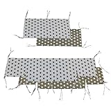 Monsieur Bébé  Tour de berceau, tour de lit réversible pour berceau Monsieur Bébé 40 x 80 cm - Norme NF EN1130-1 et 2