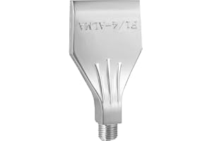 Scicalife Buse à Jet Plat de Soufflage D'air en Alliage D'aluminium pour Le Refroidissement par Vent Soufflé