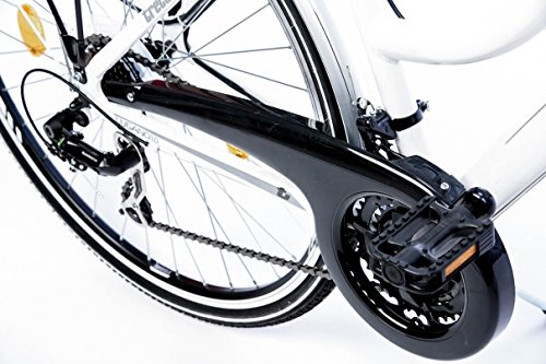 Tretwerk Lugano Comfort 28 Zoll Trekkingrad Damen Weiß (2017) - 7