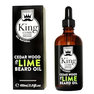 Beard oil by The King Comb Premium Beard Conditioning Oil for Beard Growth & Beard Care, Made in England, XL 100ml! SALE… - Image 2