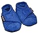 TOZIES Baby toddler Soft Indoor Play Shoes / Slippers NON SLIP Designed to Stay on (12-18 months) ROYAL BLUE