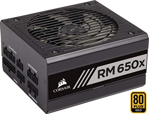 Corsair RM650x - Fuente de alimentaci  n  Totalmente Modular  80 Plus Gold  650 W  EU  Negro