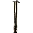 4 x 870mm Adjustable Chrome Breakfast Bar Worktop Support Table Leg 60mm Diameter